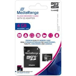 Carte Micro SDHC gamme média 4 Go MR956 noir