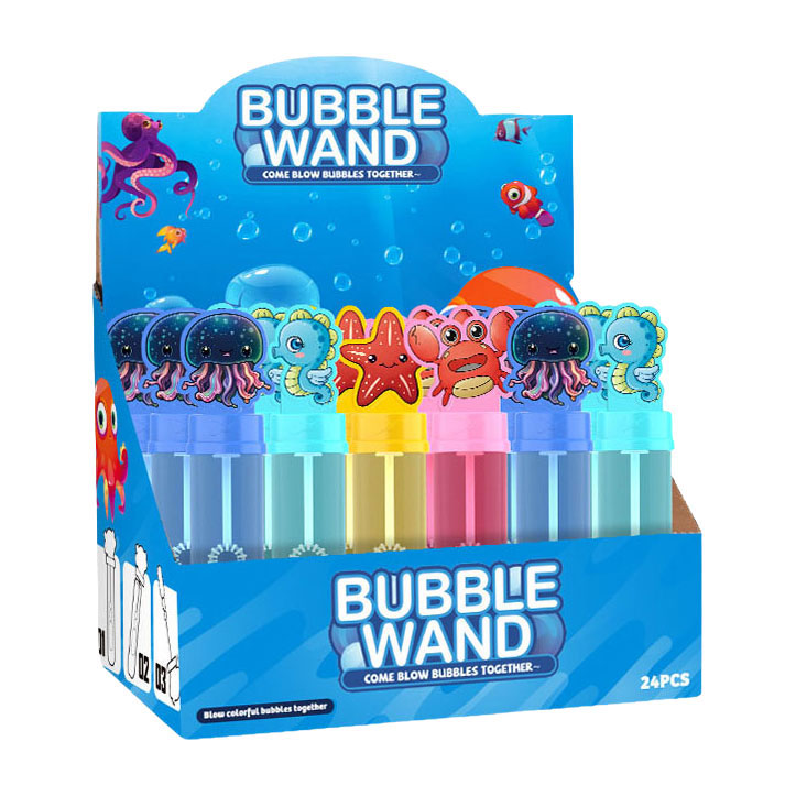Duckiez mini souffleur à bulles animaux marins - 24 pcs.