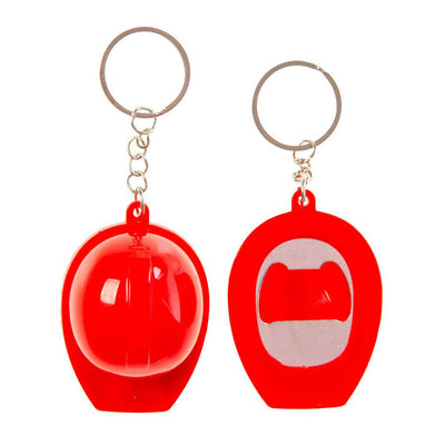 Porte-clés Duckiez casque coloré avec décapsuleur