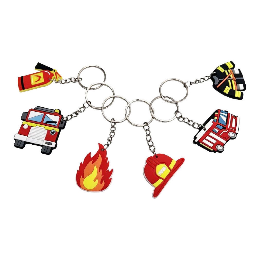 Porte-clés Duckiez pompiers