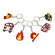 Porte-clés Duckiez pompiers
