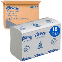 Serviettes Kleenex ultra m-fold 1 couche pack 16 pièces