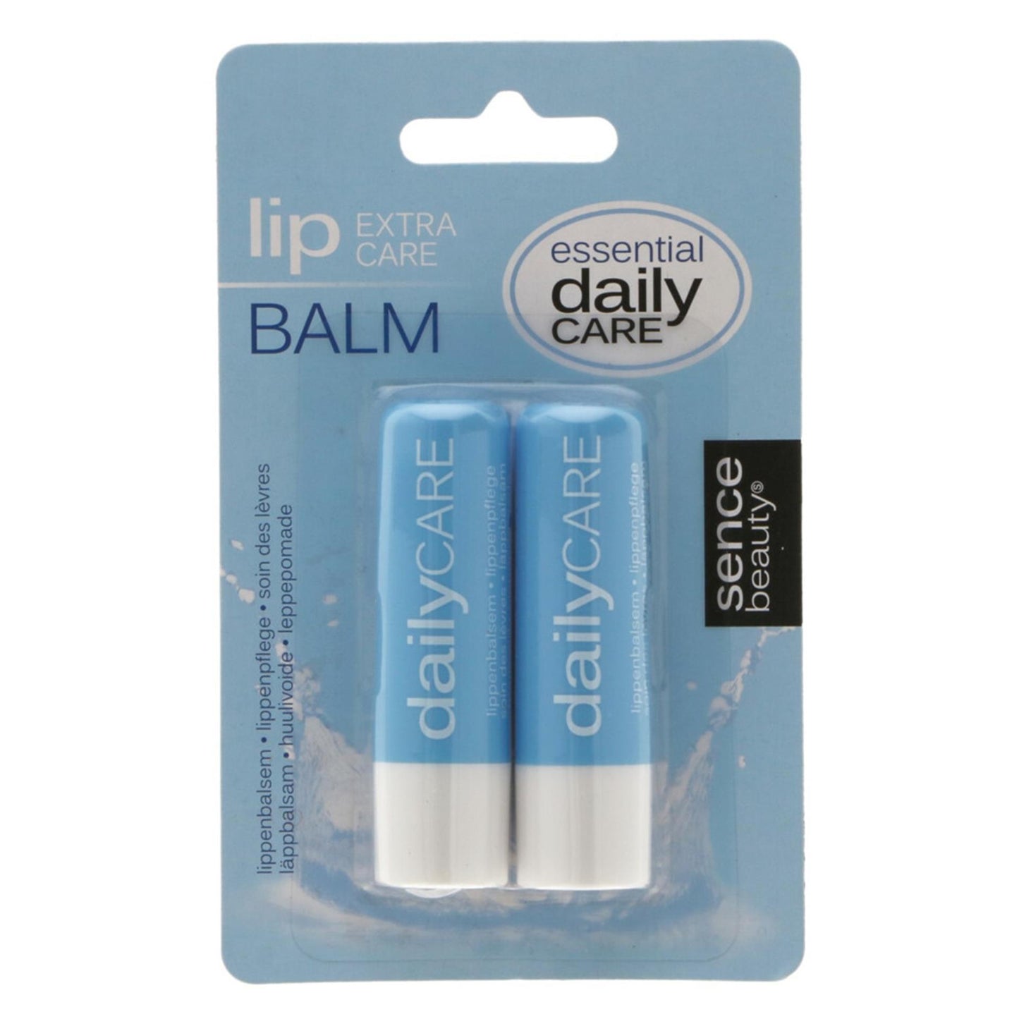 Sence baume à lèvres double pack bleu