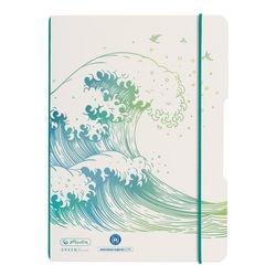Cahier d'exercices herlitz blanc flexppa5dogreenline