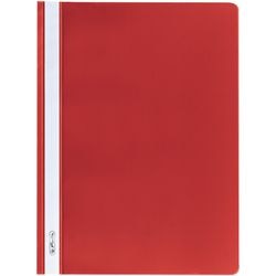 Dossier à fixation rapide Herlitz rouge