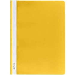 Dossier à fixation rapide Herlitz jaune