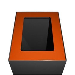 Couvercle de poubelle Vepa bins vb 191222 orange 60 l
