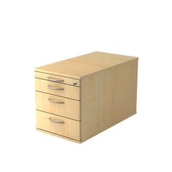 Bach caisson à tiroirs mobile marteau TC30 BM bois marron