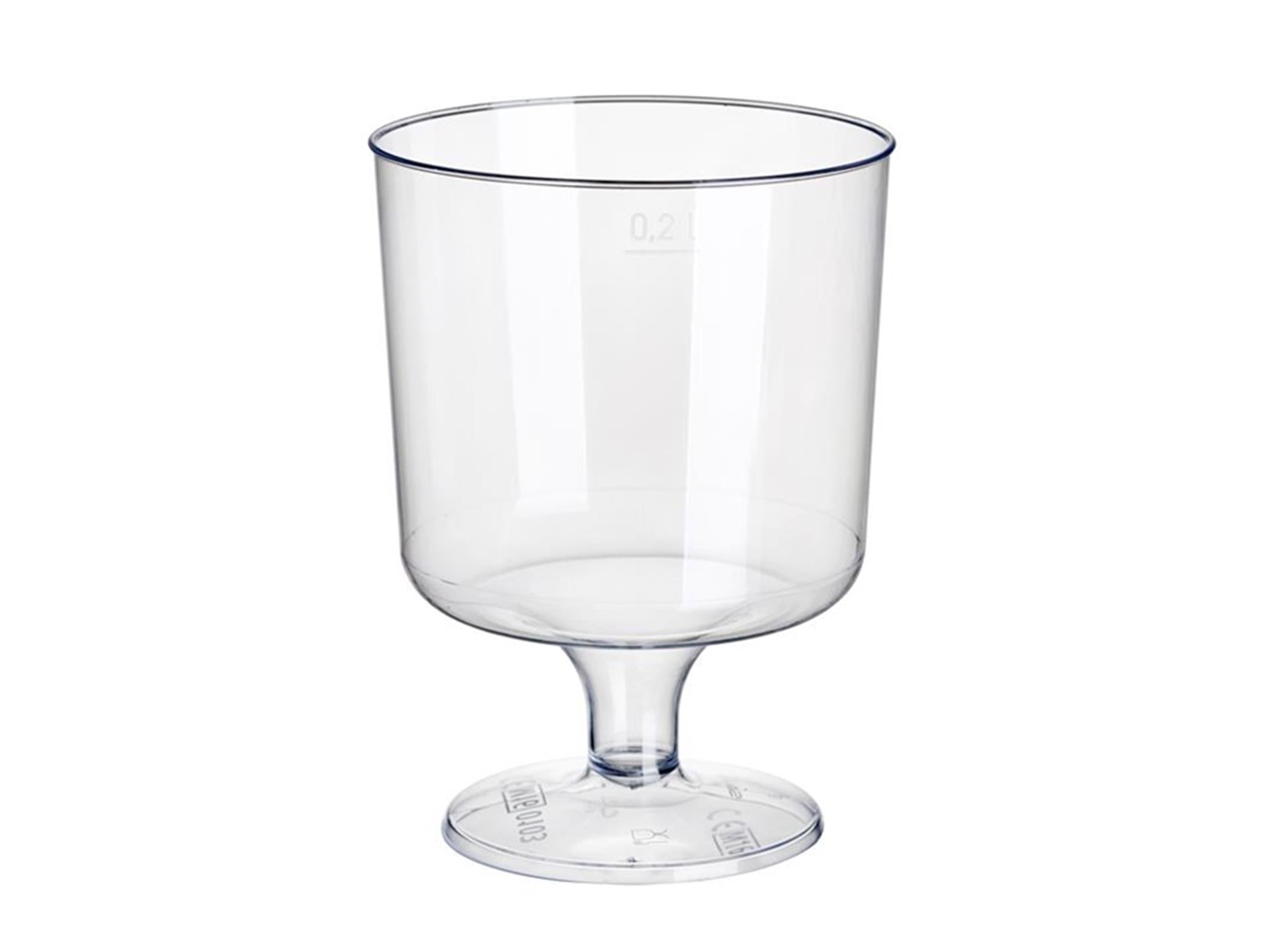 Verres à vin rouge Papstar 200ml transparents ps 10pcs