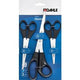 Ciseaux Dahle 54600-20117 noir lot de 3 pièces