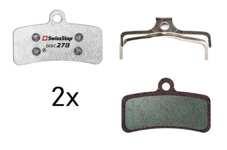 Swissstop 34 e shimano trp tektro rever paire de plaquettes de frein à disque pour vélo électrique
