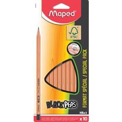 Crayon maped 850046fc jaune hb