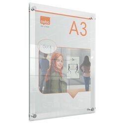 Cadre affiche nobo a3 471 x 24 plexiglas