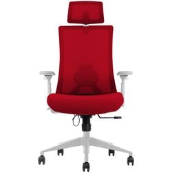Chaise de bureau eurosseats rouge 520 mm 110 kg