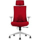 Chaise de bureau eurosseats rouge 520 mm 110 kg