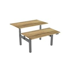 Bureau assis-debout euroseats gris 800
