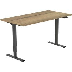 Bureau assis-debout euroseats noir 800