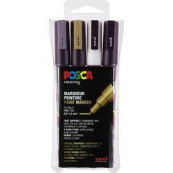 Pk4 marqueur de peinture posca gamme de couleurs pc-3m