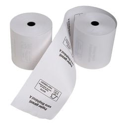 Rouleau de caisse exacompta 43817e 8 (l) x 8000 (l) x 1,2 cm 55 g m² blanc 30 rouleaux