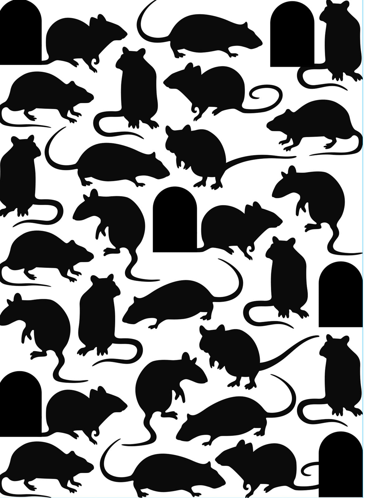 Darice • gabarit de gaufrage souris et porte
