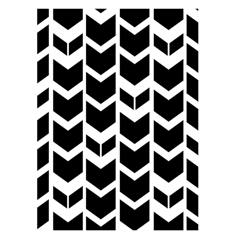 Darice • gabarit de gaufrage chevron tribal