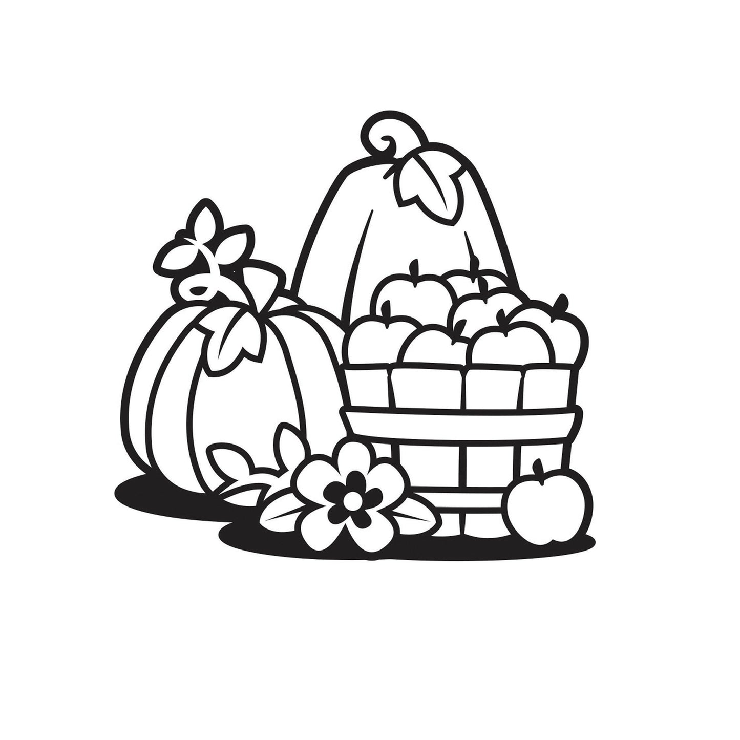 Vaessen creative • dossier de gaufrage panier d'automne