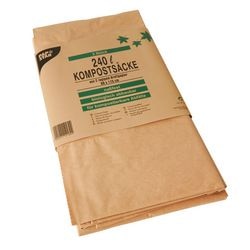 Sac à compost papstar 14189 marron
