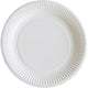 Assiette jetable papastar carton 23 cm blanc pack 100 pièces