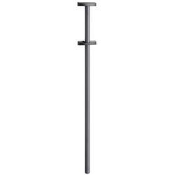 Support boîte aux lettres Decayeux P100 gris anthracite (ral7016) inox