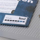 Porte-cartes de visite djois 10119 transparent