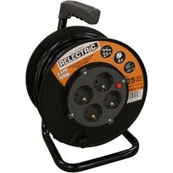 Enrouleur de câble Relectric 25 m 3x1,5mm - relec492176 relec492176