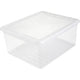 Garde-boîte de rangement 10577 18 l transparent