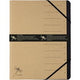 Dossier de tri pagna beige a4