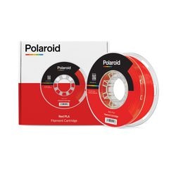 Pic polaroid 3d filament pl-8002 pla plastique rouge