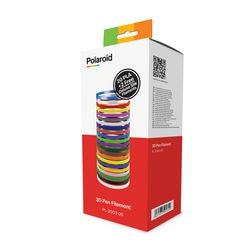 Pic polaroid 3d stylo filament pl-2503 pla gamme de couleurs en plastique