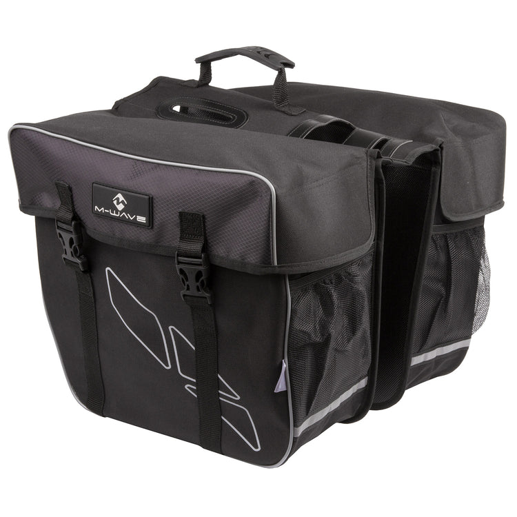 Sac à vélo à double onde Amsterdam 30L rouge