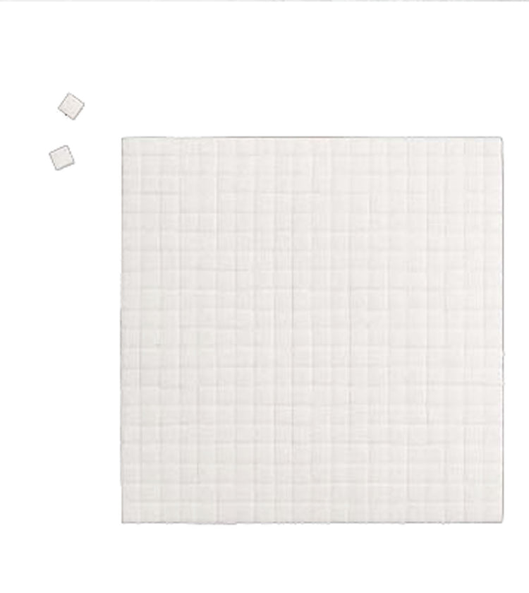 Vaessen creative • ruban mousse double face 1mm (5x5mm) 400 pièces