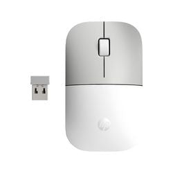 Souris hp 171d8aa#abb sans fil blanc, argent