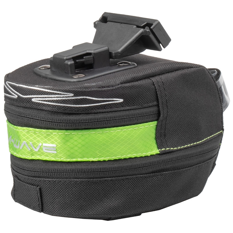 M-Wave Saddle Sac Tilburg Large avec Click Confirmation Black Green