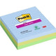 Notes autocollantes oasis post-it pk3 70 feuilles assortiment de couleurs