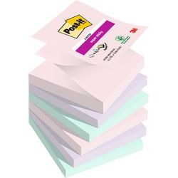 Assortiment de notes z-notes post-it soulful color 90 feuilles