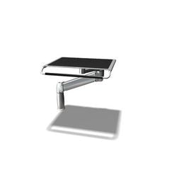 Bras de moniteur bakerelkhuizen bnesplpo argent