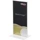 Porte-brochures deflecto transparent 21,5 cm