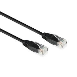 Act Black 2,0 mètres UTP Cat6 Patch Cable avec RJ45 Zip Bag