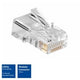 ACT MODULAR CAT5E RJ-45 Connecteur (10 pièces), Sac à fermeture éclair