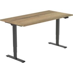 Bureau assis-debout euroseats noir 800