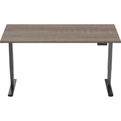 Bureau assis-debout euroseats noir 800