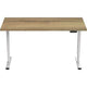 Bureau assis-debout euroseats blanc 800