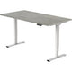 Bureau assis-debout euroseats blanc 800