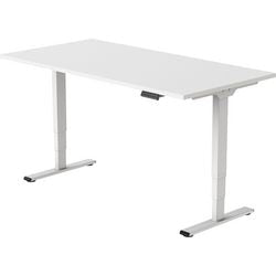 Bureau assis-debout euroseats blanc 800